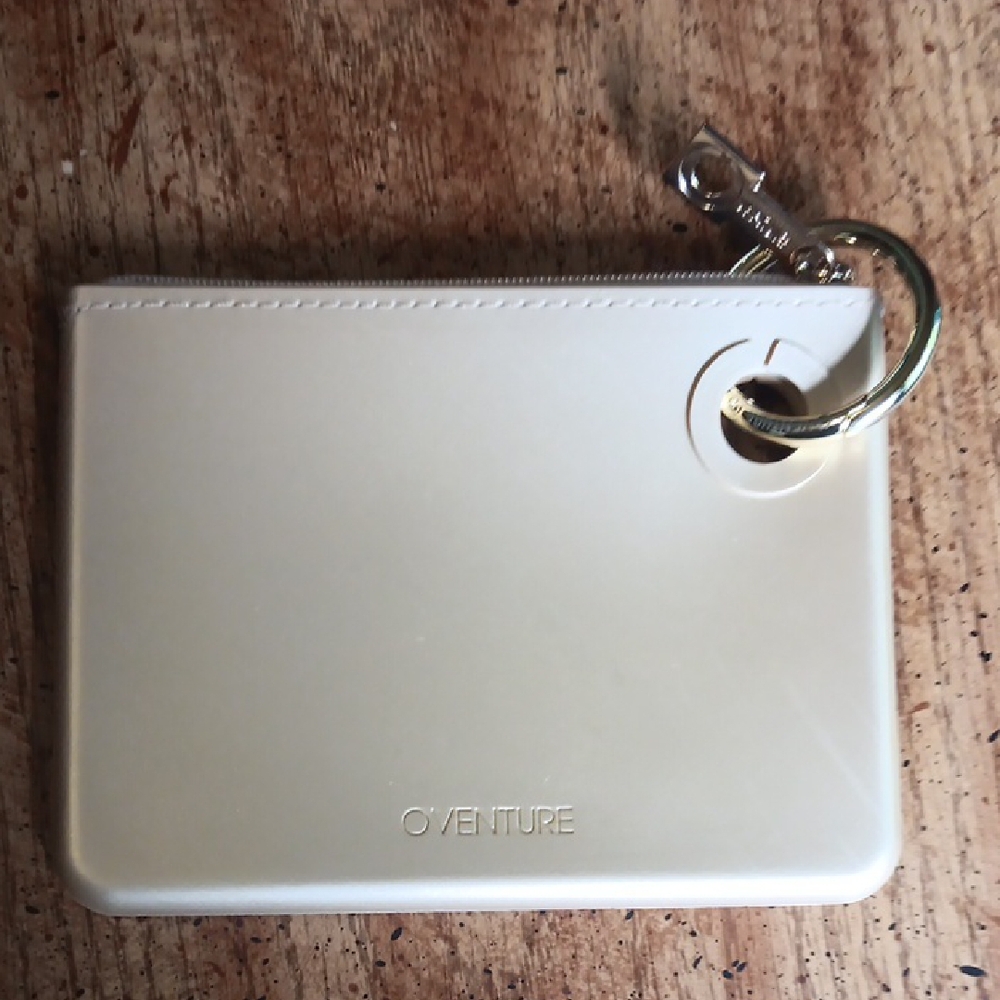 Oventure Gold Silicone Mini Pouch Wristlet